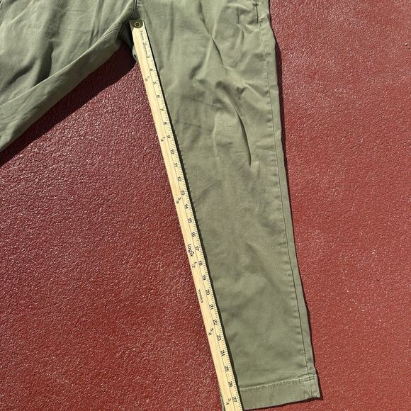 Marc O’ Polo STIG SHAPED FIT LEG REGULAR LENGTH WELT POCKETS - Chinos oliv 32x30 - Picture 3 of 9